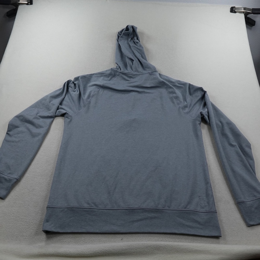 Vuori Ponto Performance 1/2 Zip Mens XL Gray Lightweight Stretch Gym Hoodie - Picture 3 of 11